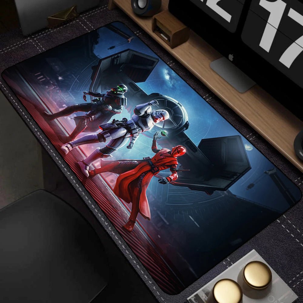 PC Gaming Non - slip Mouse Pad Lock Edge Keyboard Star Wars Mousepad - Maxwell shop
