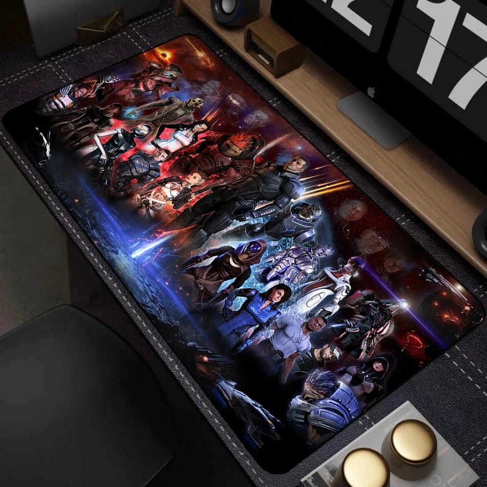 PC Gaming Non - slip Mouse Pad Lock Edge Keyboard Star Wars Mousepad - Maxwell shop