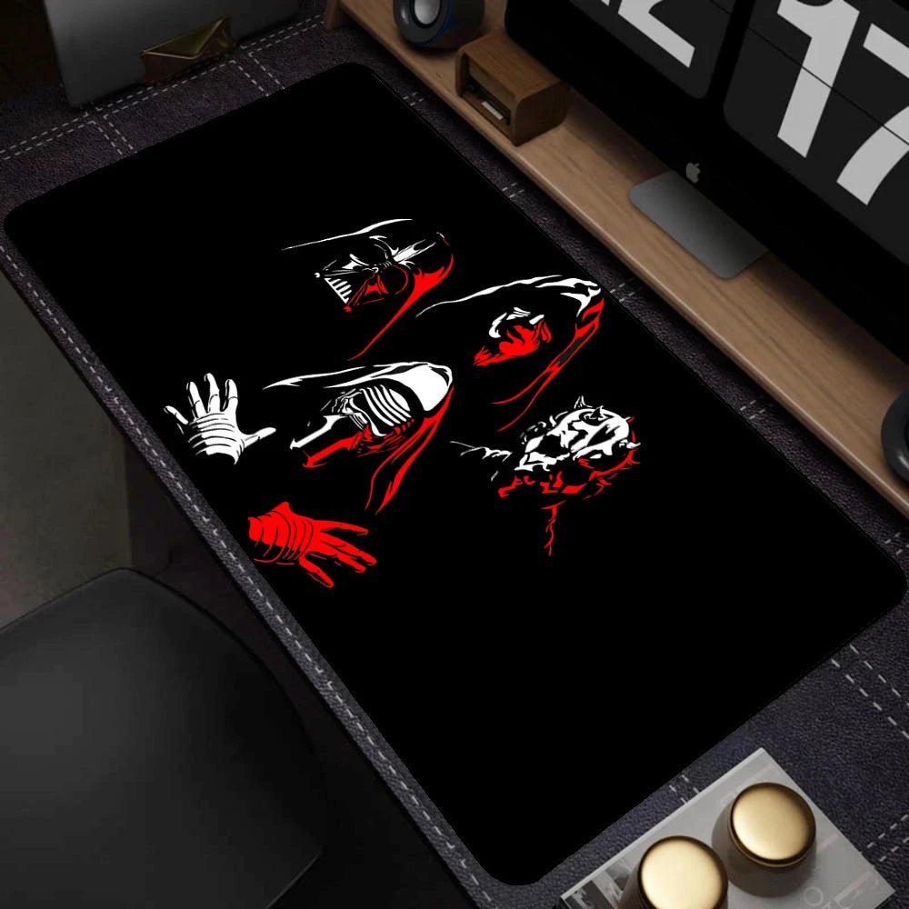 PC Gaming Non - slip Mouse Pad Lock Edge Keyboard Star Wars Mousepad - Maxwell shop