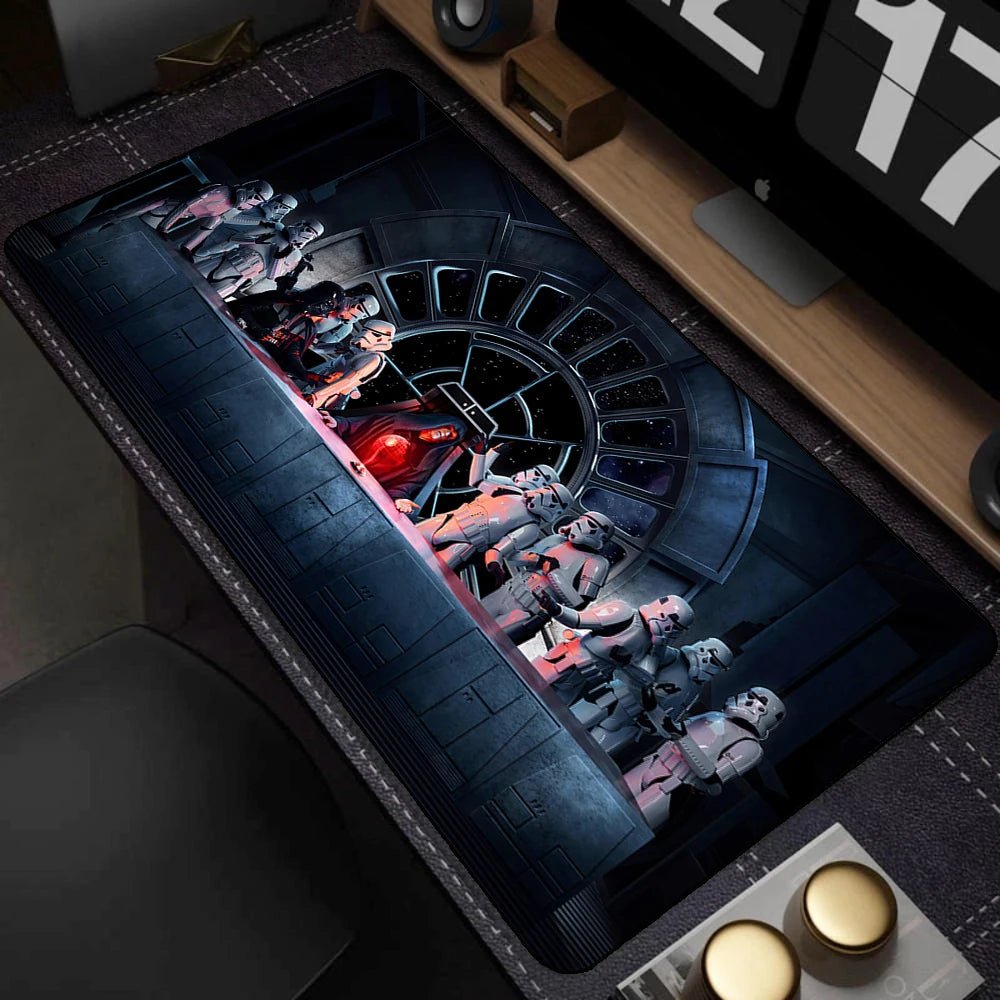 PC Gaming Non - slip Mouse Pad Lock Edge Keyboard Star Wars Mousepad - Maxwell shop