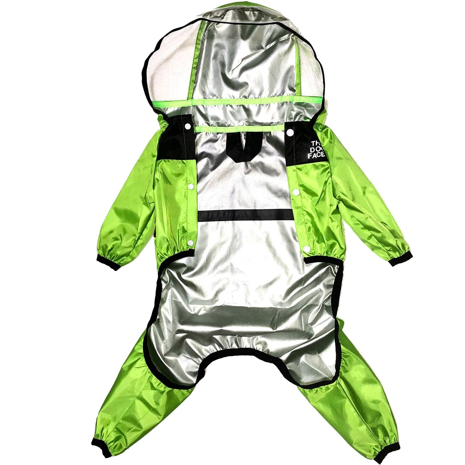 Pet Dog Raincoat The Dog Face Pet Clothes Jumpsuit Waterproof Dog Jacket Dogs - Maxwell shop