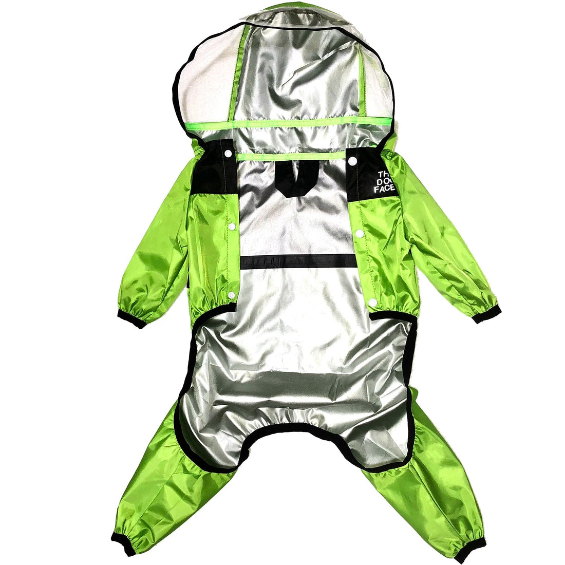 Pet Dog Raincoat The Dog Face Pet Clothes Jumpsuit Waterproof Dog Jacket Dogs - Maxwell shop