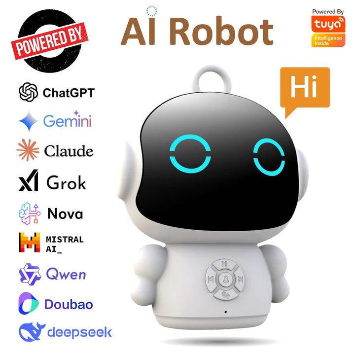 Smart AI Robot WiFi Early Education Toys for Children Speech Recognition & Voice Interactive - Maxwell shop