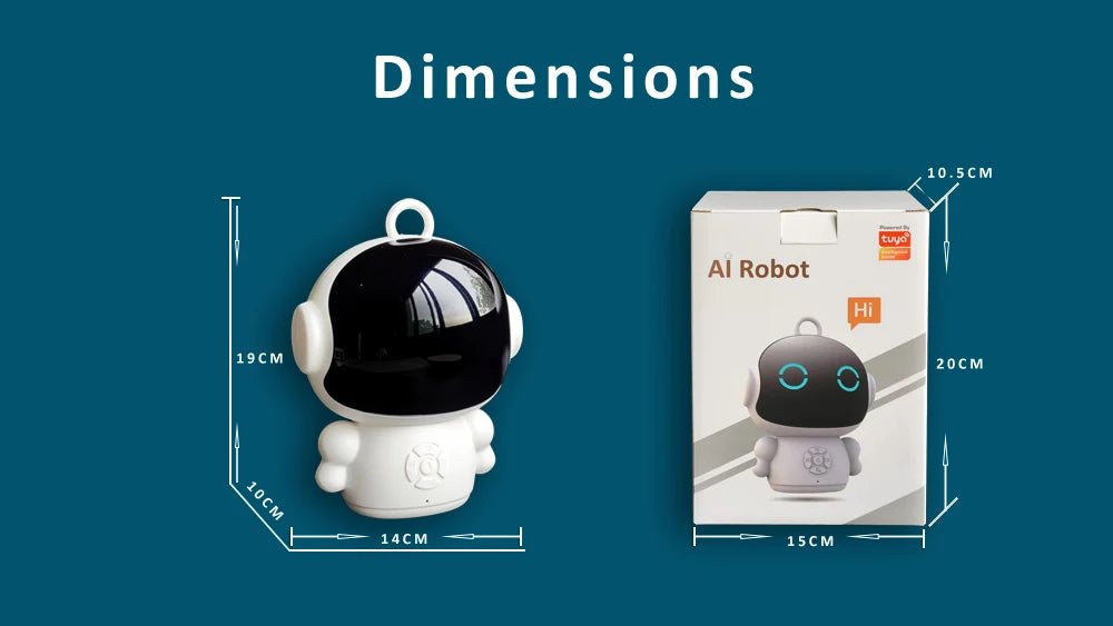 Smart AI Robot WiFi Early Education Toys for Children Speech Recognition & Voice Interactive - Maxwell shop