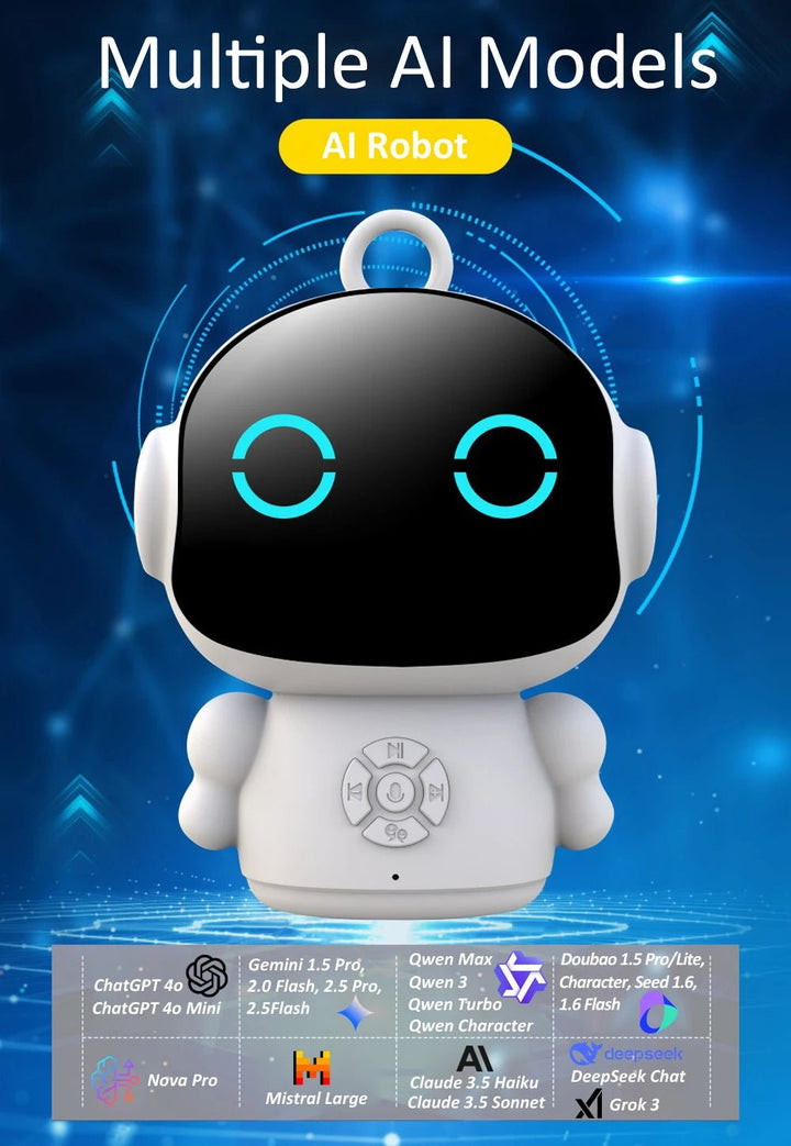 Smart AI Robot WiFi Early Education Toys for Children Speech Recognition & Voice Interactive - Maxwell shop