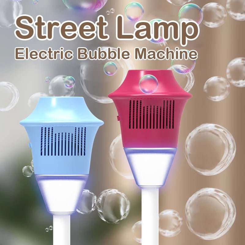 Street light bubble machine fully automatic bubble with light birthday outdoor wedding party - Maxwell shop