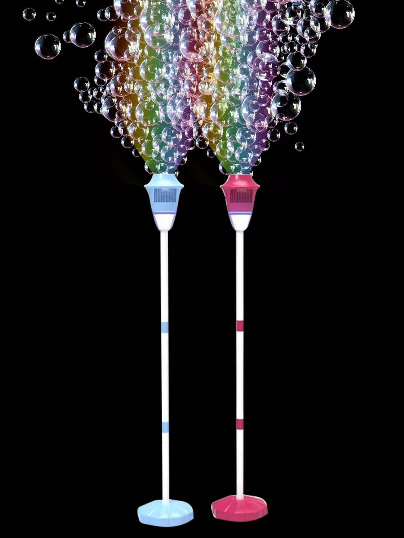 Street light bubble machine fully automatic bubble with light birthday outdoor wedding party - Maxwell shop