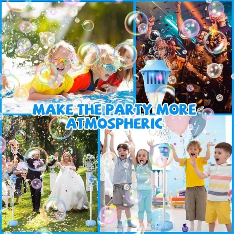 Street light bubble machine fully automatic bubble with light birthday outdoor wedding party - Maxwell shop