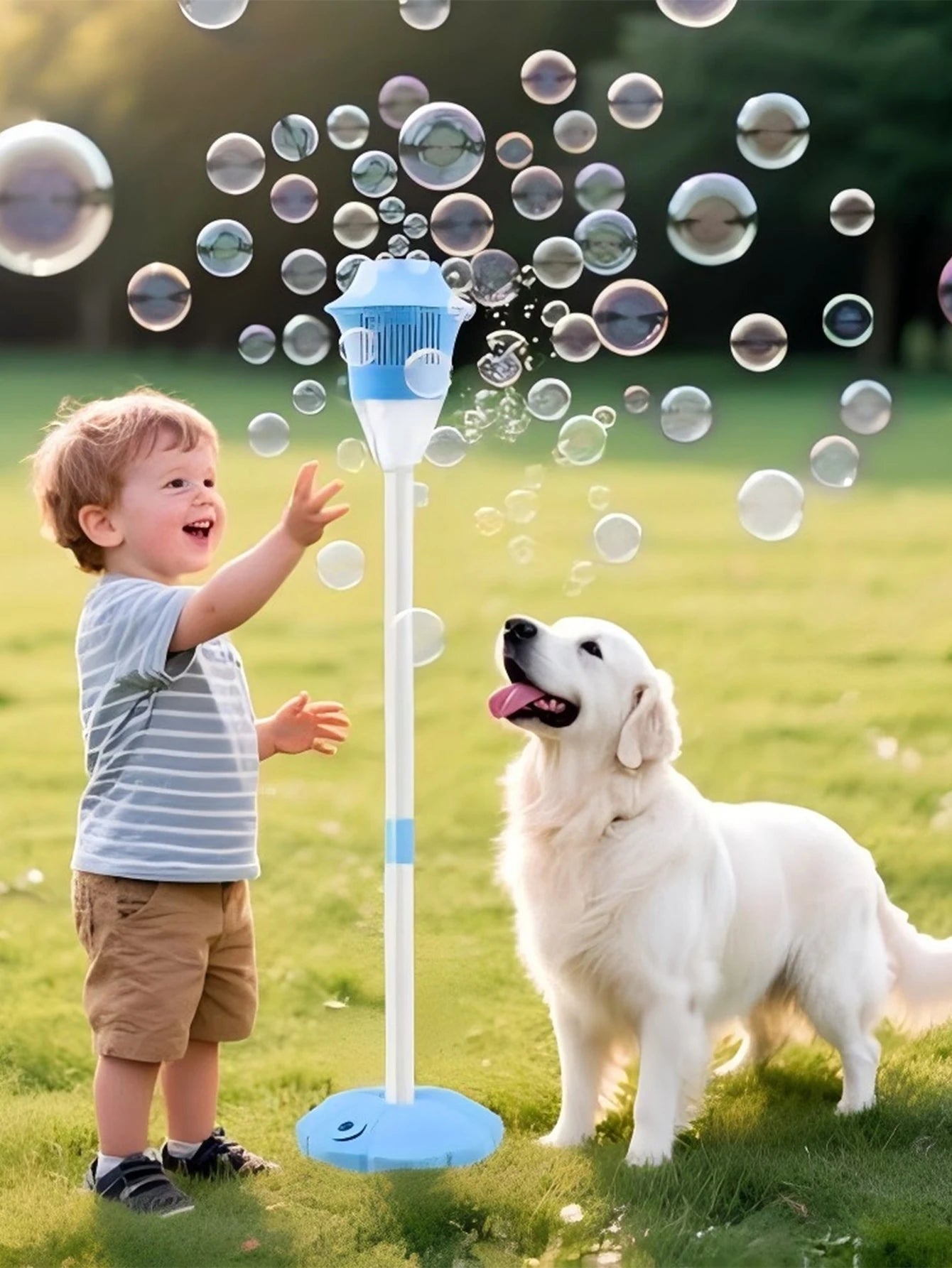 Street light bubble machine fully automatic bubble with light birthday outdoor wedding party - Maxwell shop