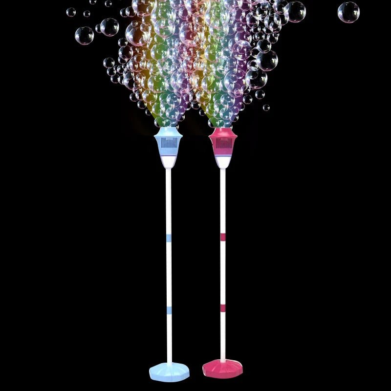 Street light bubble machine fully automatic bubble with light birthday outdoor wedding party - Maxwell shop