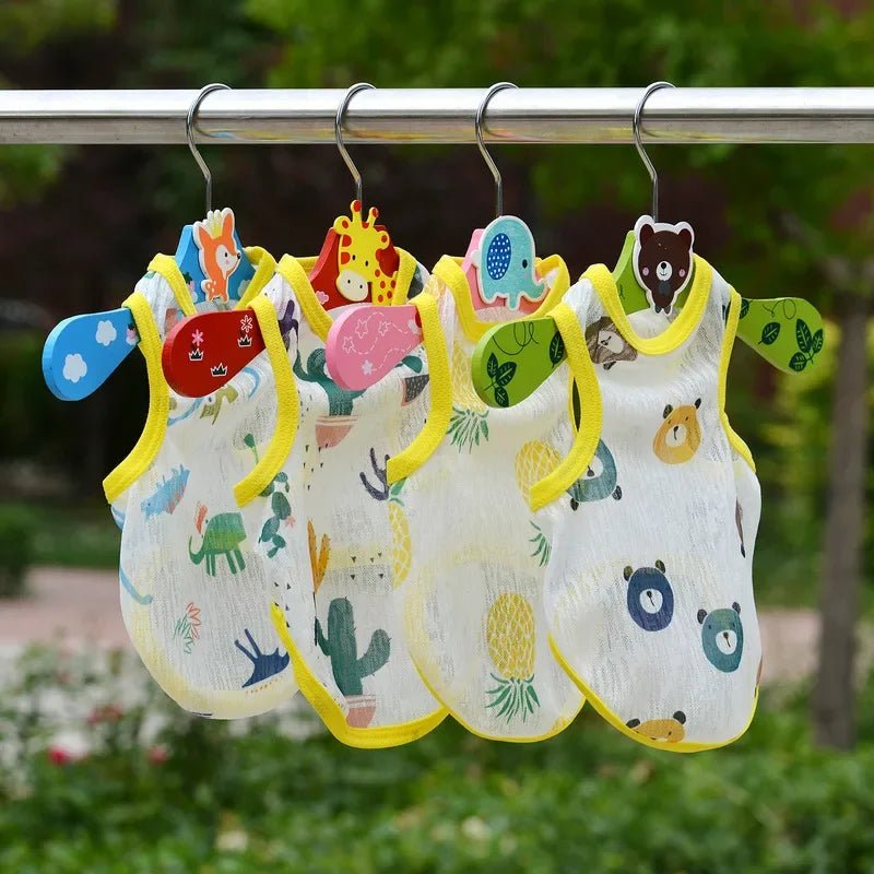 Sunscreen Clothes for Cats Summer Pet Vest Cute Print Cat Puppy Clothing Ultra-thin - Maxwell shop