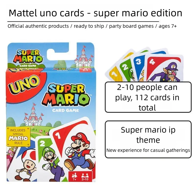UNO Filp Playing Cards games,Super Mario,Minecraft, Lord of The Ring, Hot Wheels - Maxwell shop