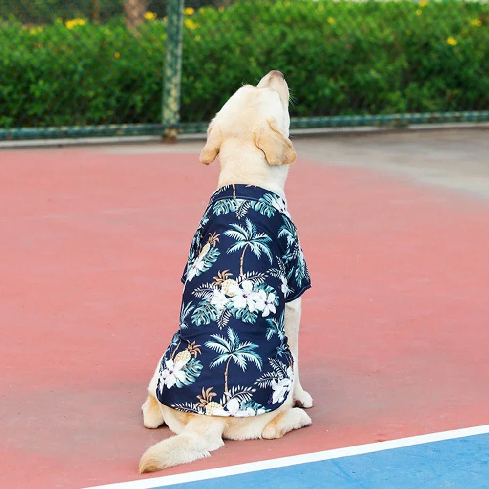 XL - 5XL Hawaii Style Cute Summer T-shirts Comfortable Printed Pet Shirt - Maxwell shop