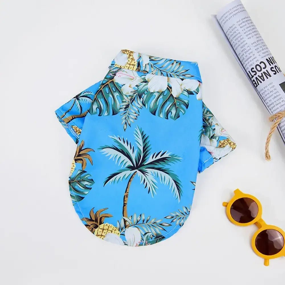 XL - 5XL Hawaii Style Cute Summer T-shirts Comfortable Printed Pet Shirt - Maxwell shop