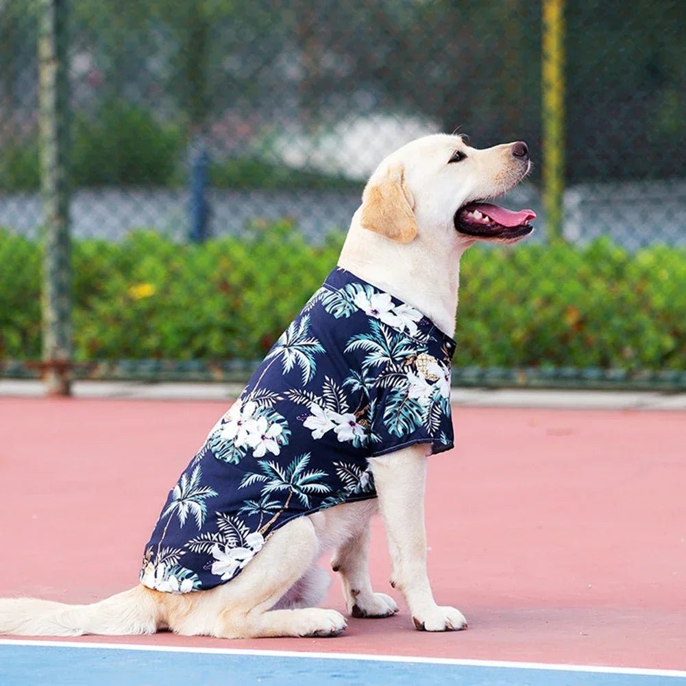 XL - 5XL Hawaii Style Cute Summer T-shirts Comfortable Printed Pet Shirt - Maxwell shop