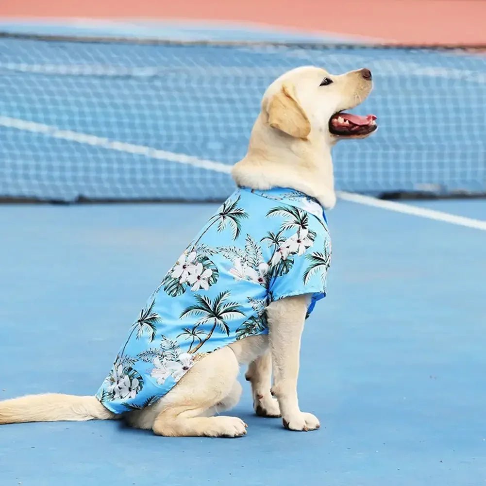 XL - 5XL Hawaii Style Cute Summer T-shirts Comfortable Printed Pet Shirt - Maxwell shop