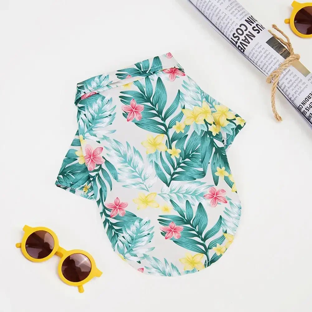 XL - 5XL Hawaii Style Cute Summer T-shirts Comfortable Printed Pet Shirt - Maxwell shop
