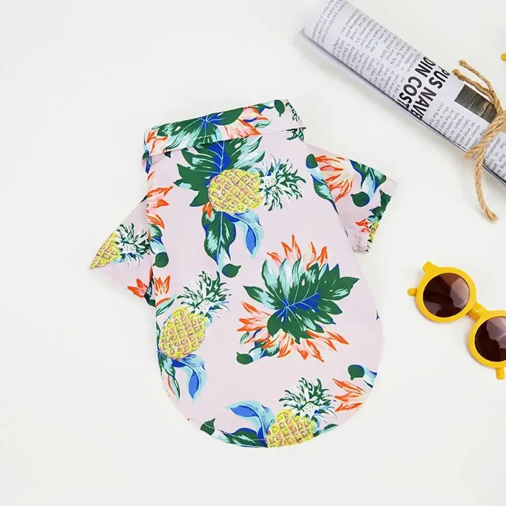XL - 5XL Hawaii Style Cute Summer T-shirts Comfortable Printed Pet Shirt - Maxwell shop