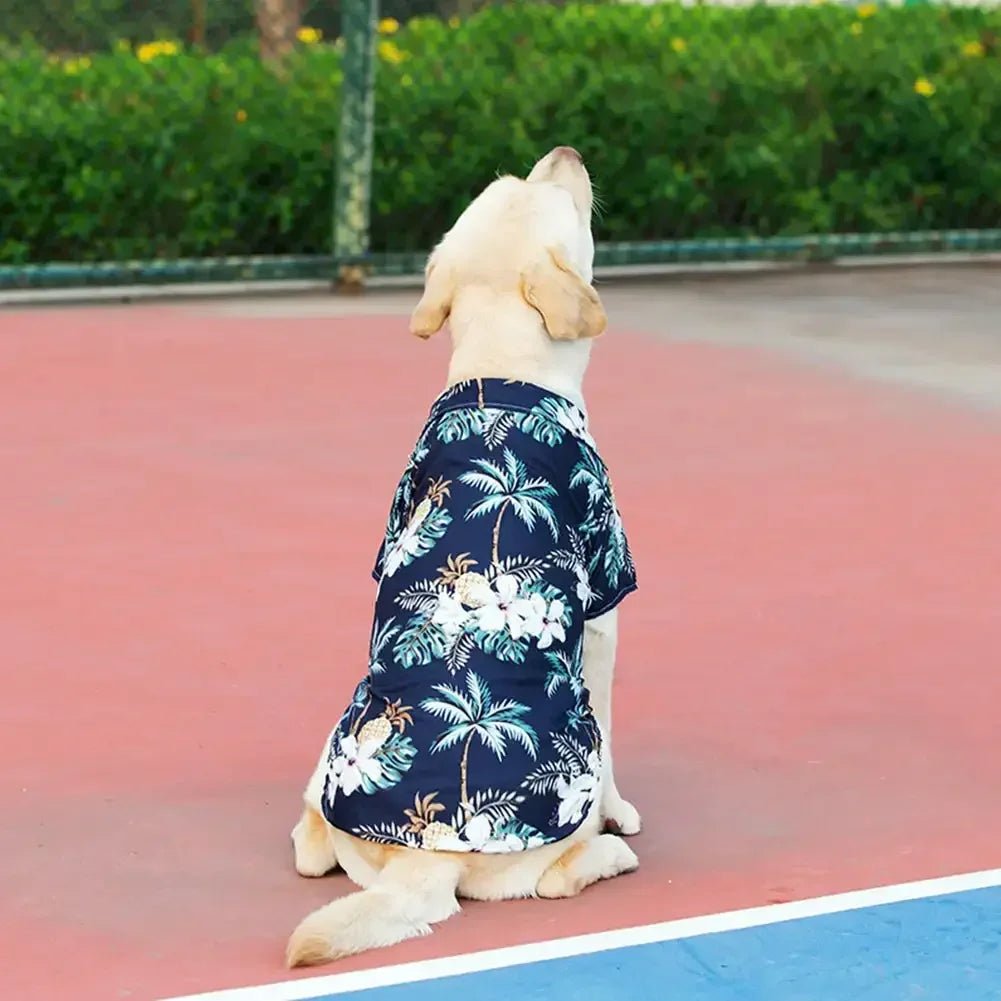 XL - 5XL Hawaii Style Cute Summer T-shirts Comfortable Printed Pet Shirt - Maxwell shop