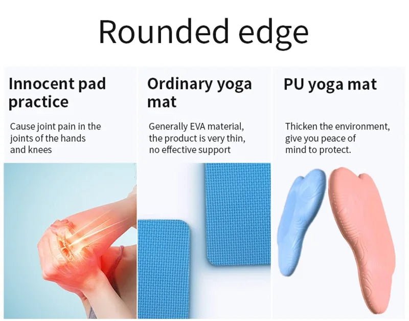 Yoga Kneeling Mat Thickened Flat Support Mat Knee Pad Portable Elbow Pad Yoga Mat - Maxwell shop