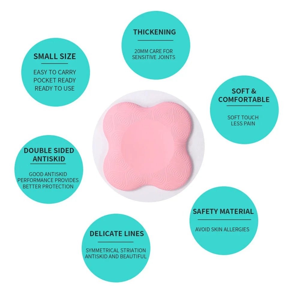 Yoga Kneeling Mat Thickened Flat Support Mat Knee Pad Portable Elbow Pad Yoga Mat - Maxwell shop