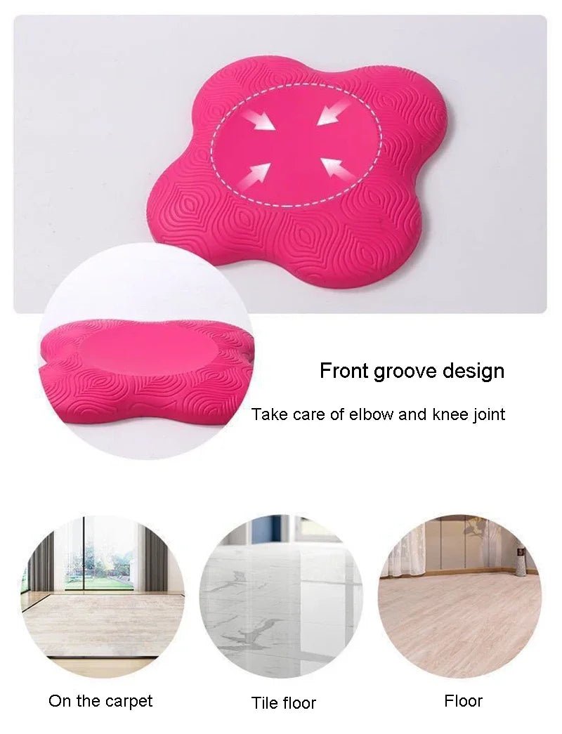 Yoga Kneeling Mat Thickened Flat Support Mat Knee Pad Portable Elbow Pad Yoga Mat - Maxwell shop