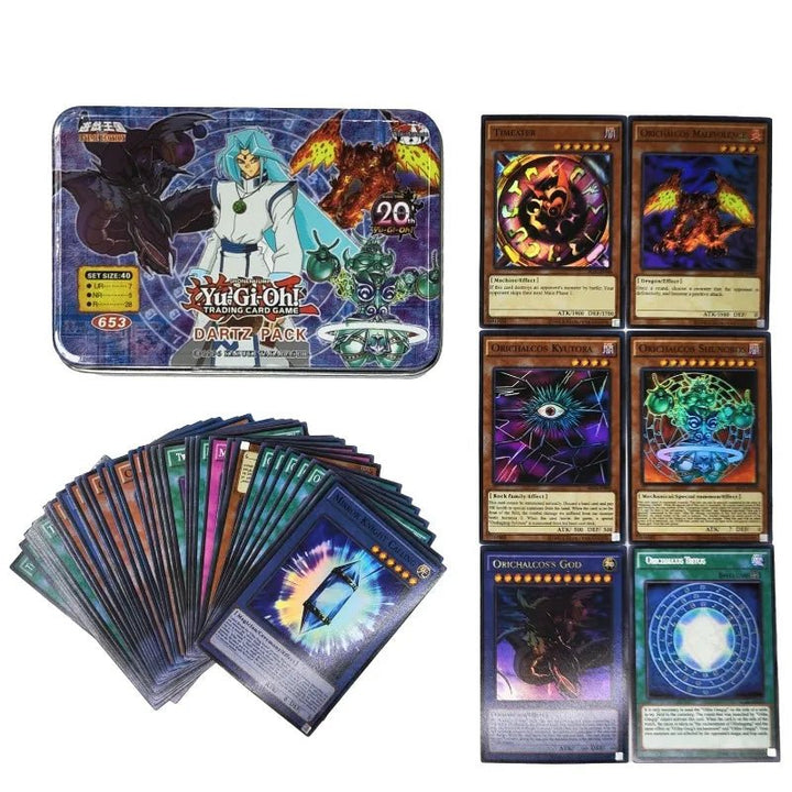 Yu Gi Oh Cards KAIBA PACK 3 Card Deck English TCG Holographic Golden White Dragon - Maxwell shop